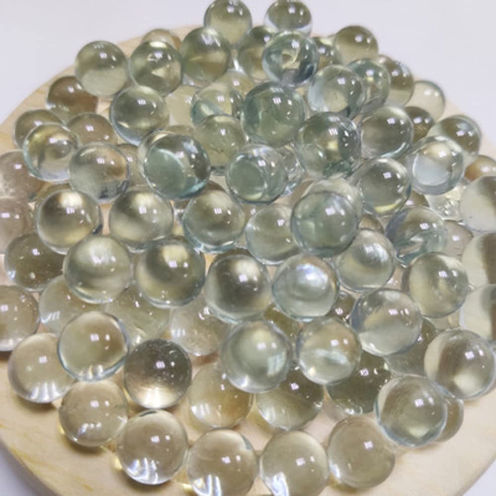 20pcs/Pack 10mm 14mm 16mm Clear Glass Marbles Solid Marble Beads Marbles Games Bouncing Ball Pinball Machine Vase