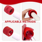 Pipe Reamer Deburring Tool, Inner & Outer for Copper PVC Brass Tubes Red