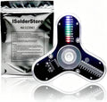Soldering Practice Kit 3 Leaves Fidget Spinner Soldering Project Electronics Kit LED Flashing Light DIY Electronic
