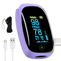 Rechargeable pulse oximeter with respiration, with SpO2 Pulse Rate and PI RR Precision Fast Oximeter SpO2 Reading