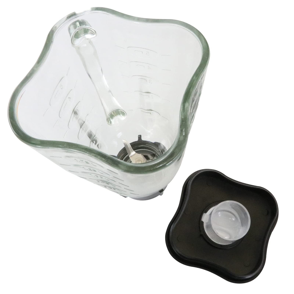 Better Chef 59 Ounce Replacement Kit, 6 Piece Set, Black
