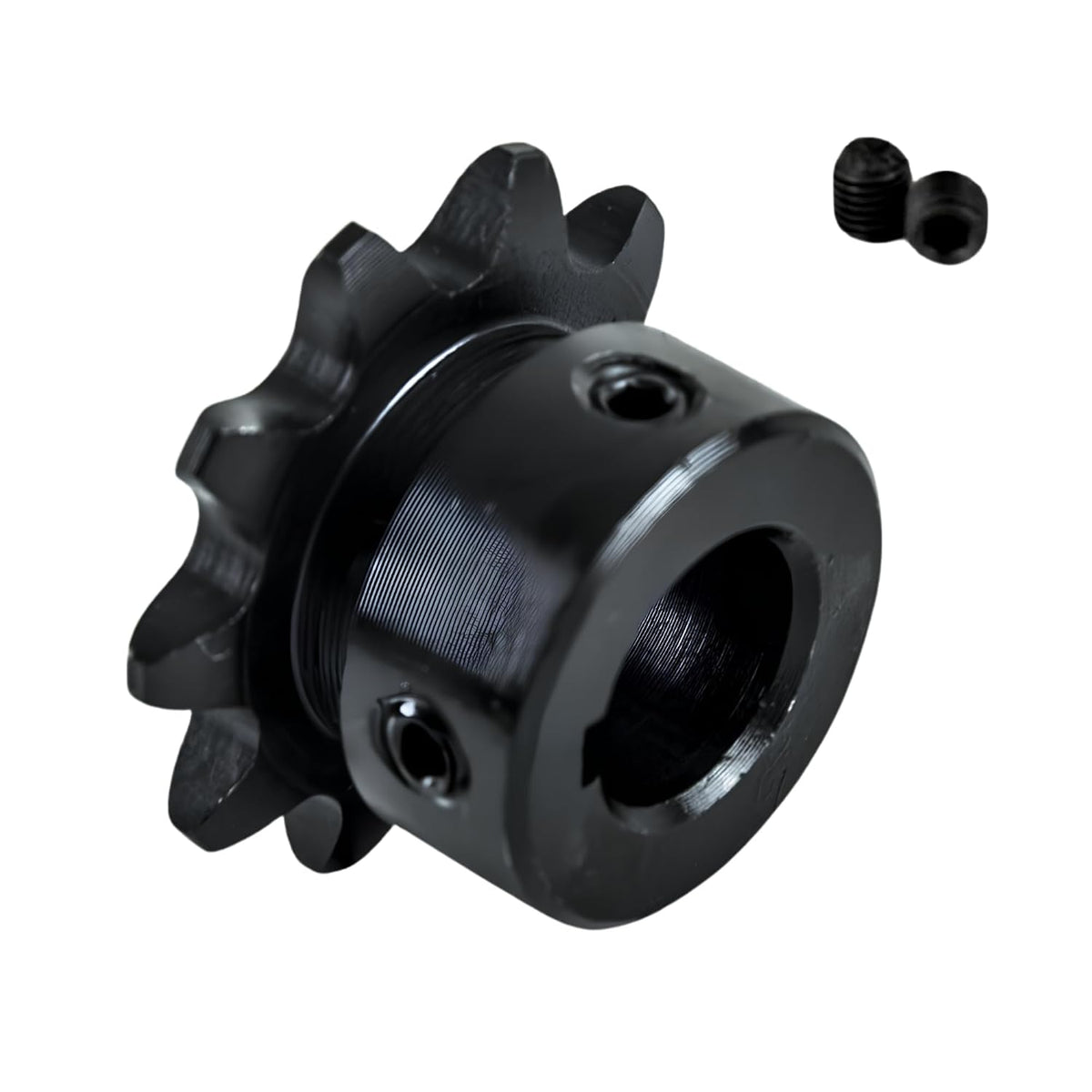 Jeremywell #35 Roller Chain Sprocket, 10 Tooth B-Hub, 1/2" Bore
