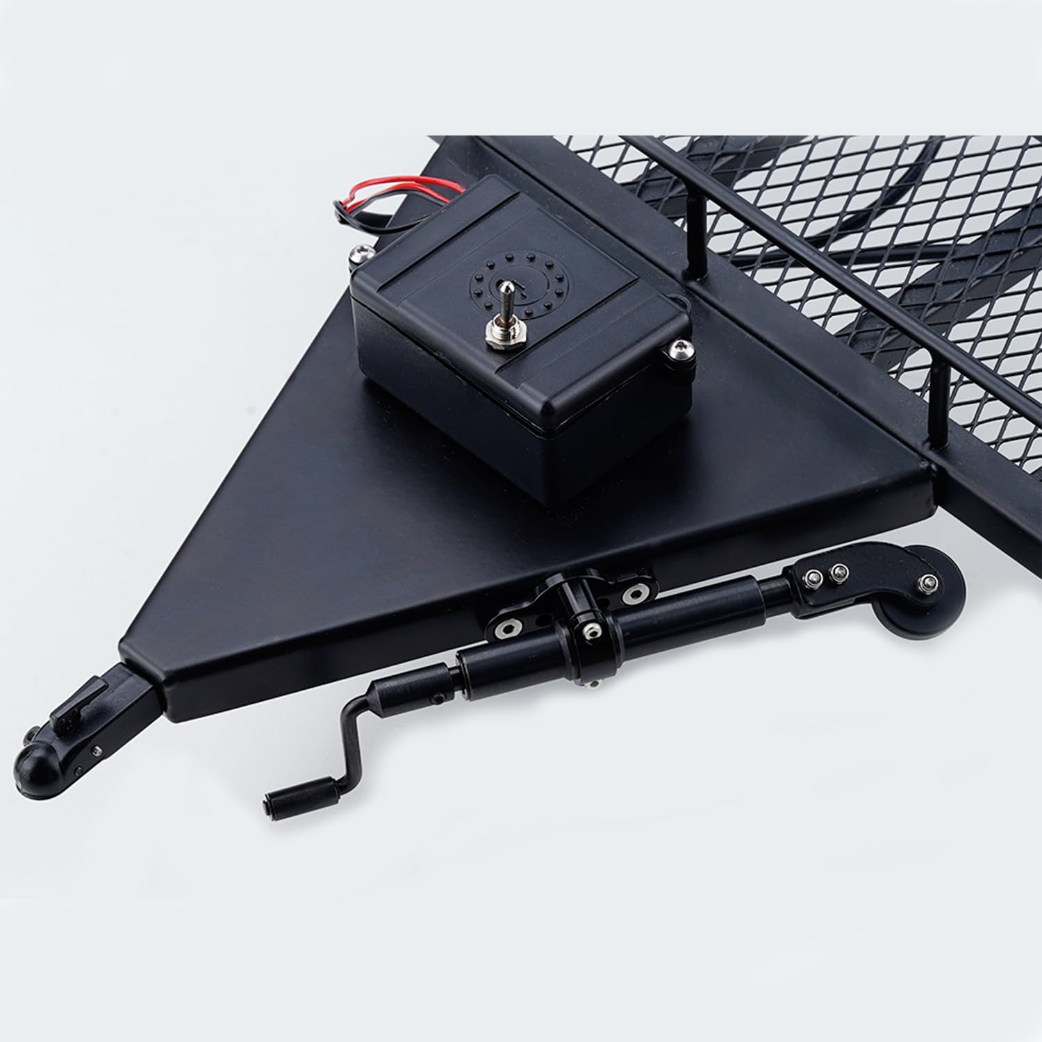 Heavy Duty Truck Trailer for 1/10 RC Crawler Car Axial SCX10 SCX10 II SCX10 III Traxxas TRX4 TRX6 D90 CC01