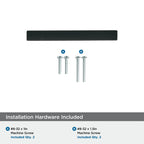 10 Pack 3" Monument Matte Black Drawer Pull