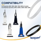 KEEPOW Replacement Belts for Simplicity 4000, 5000, 6000, 7000, 8000