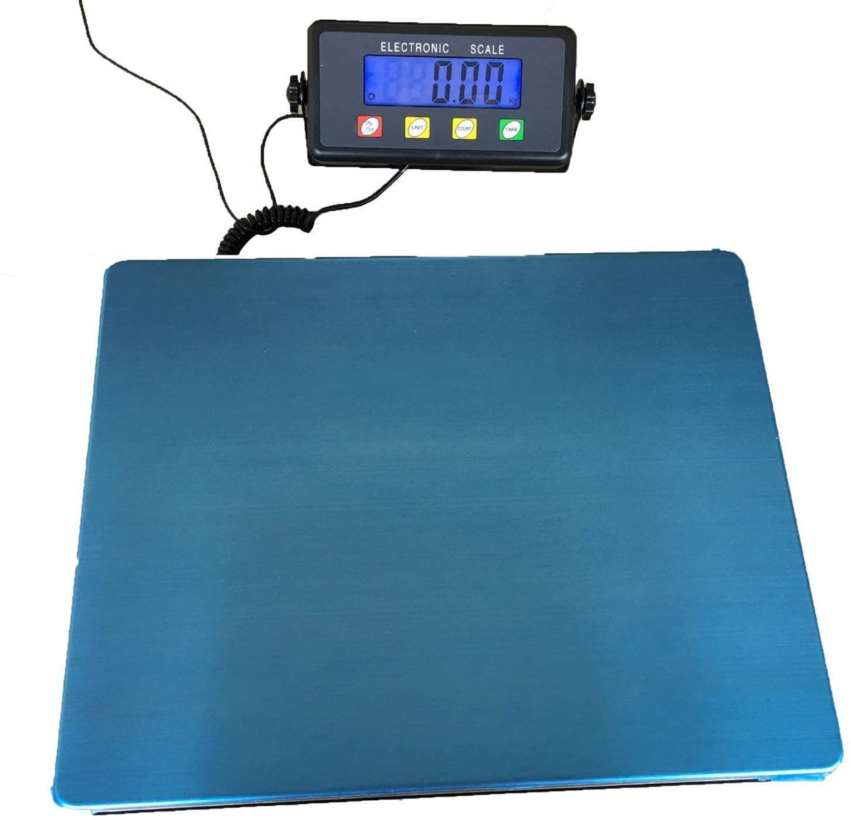 Digital Postal Scale with External Display, Stainless Steel, High Capacity for Letters & Parcels - Accurate Weighing