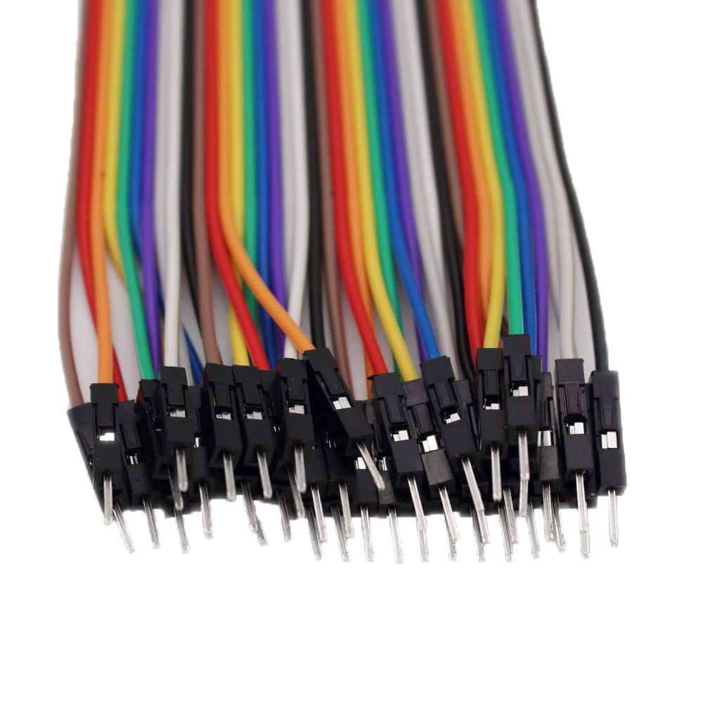 360-Pc Multicolor Breadboard Jumper Wires Kit - 30/20/10cm Dupont Cables (MF/MM/FF) for Arduino, Raspberry Pi