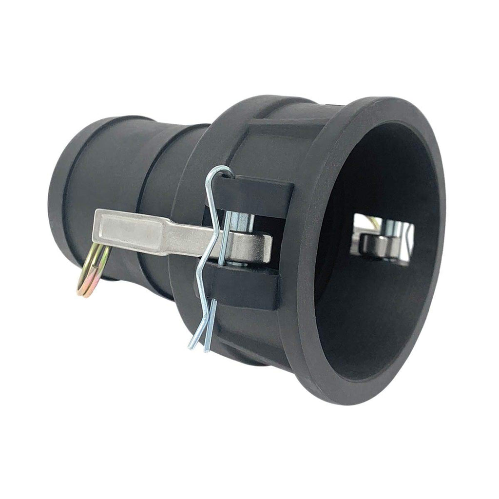 Gloxco Poly Cam Lock Fitting, Type C, 3" Female Camlock x 3" Hose Shank, Each