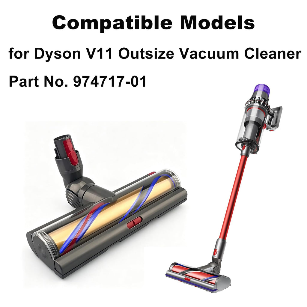 Motorbar XL Replacement Head for Dyson V11 Outsize, Part No. 974717-01