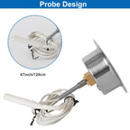 Uharbour Commercial Cooler Freezer Thermometer Capillary Gauge