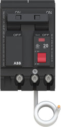 Q-Line THQL2120GFT Ground Fault Circuit Breaker • 20 Amp Double-Pole Breaker • GFCI Protection • 120/240 VAC • 10