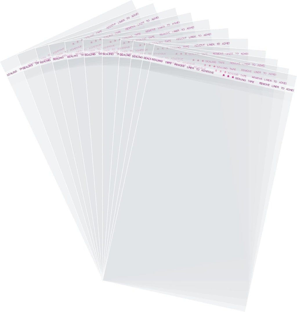 7x10 In Self Sealing Cellophane Bags 200Pcs