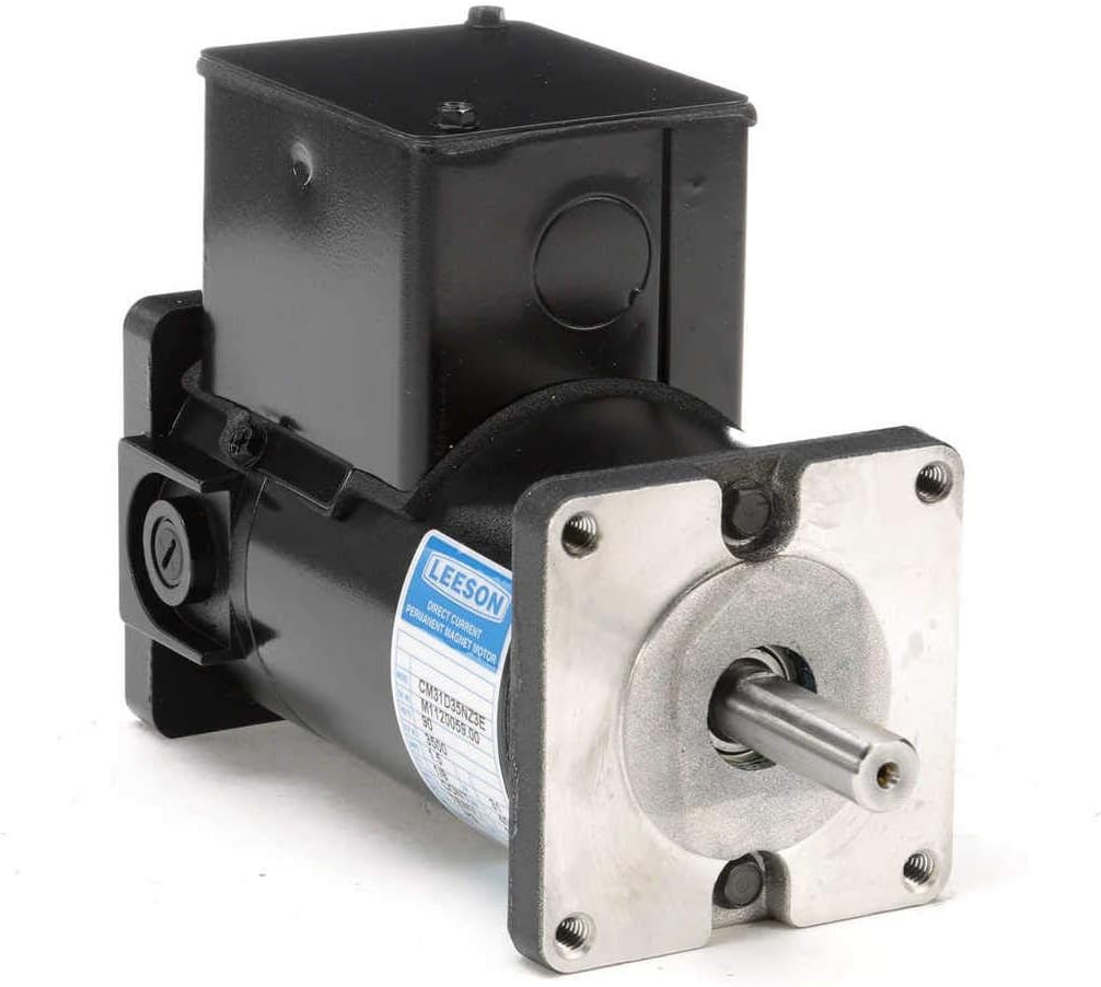 Leeson Motors DC Motor-1/8HP, 90V, 3500RPM, TENV