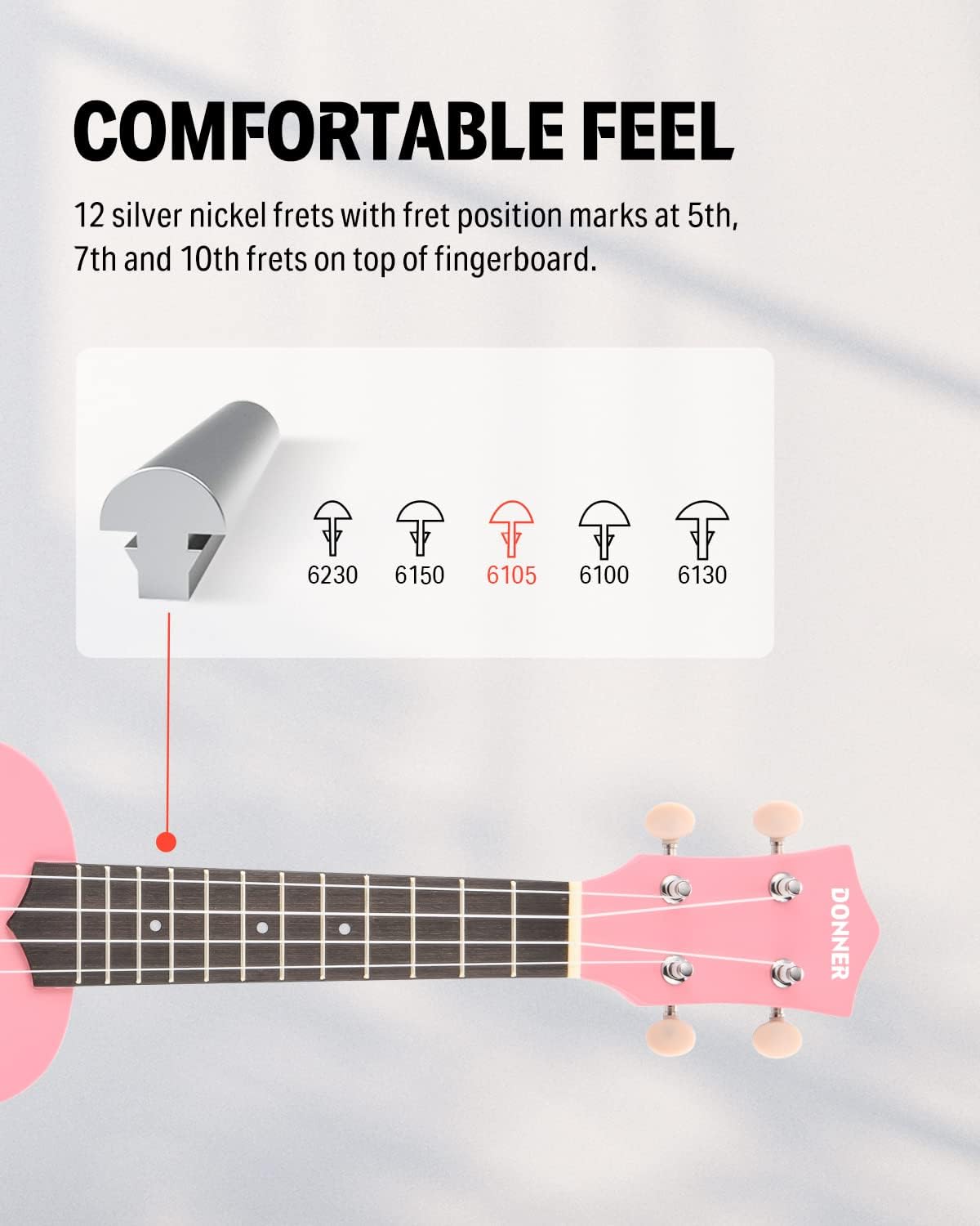 Soprano Ukulele for Beginners 21 Inch Ukelele Starter Bundle Kit with Free Online Lessons Bag Strap String Tuner