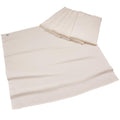 Bamboo/Organic Cotton Flat Cloth Diapers - Birdseye Weave - 32 x 35 Inch One-Layered Nappies, Super Soft 70% Bamboo