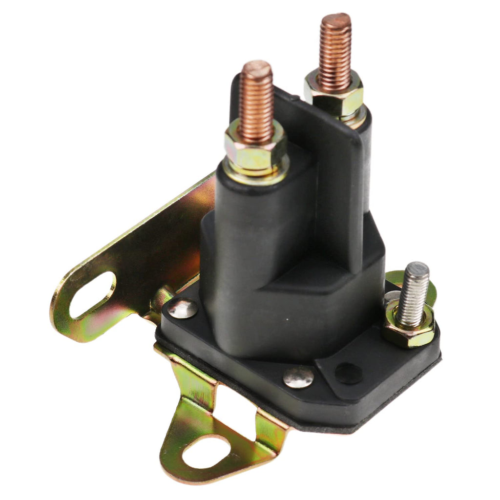 Universal Starter Solenoid Relay 12V 3 Poles Compatible with Bad Boy with Hustler with Kohler with Trombetta with Stens