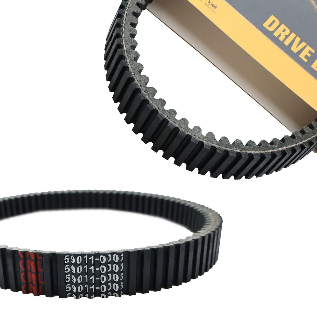 59011-0003 59011-0019 Heavy Duty Drive Belt Compatible with Kawasaki Brute Force 650 750 / KFX700 /Prairie 360 650 700/ Teryx 750