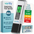 4-in-1 TDS Meter Digital Water Tester for Drinking Water | Accurate 0–9990 PPM EC & Temp Readings | Ideal for RO