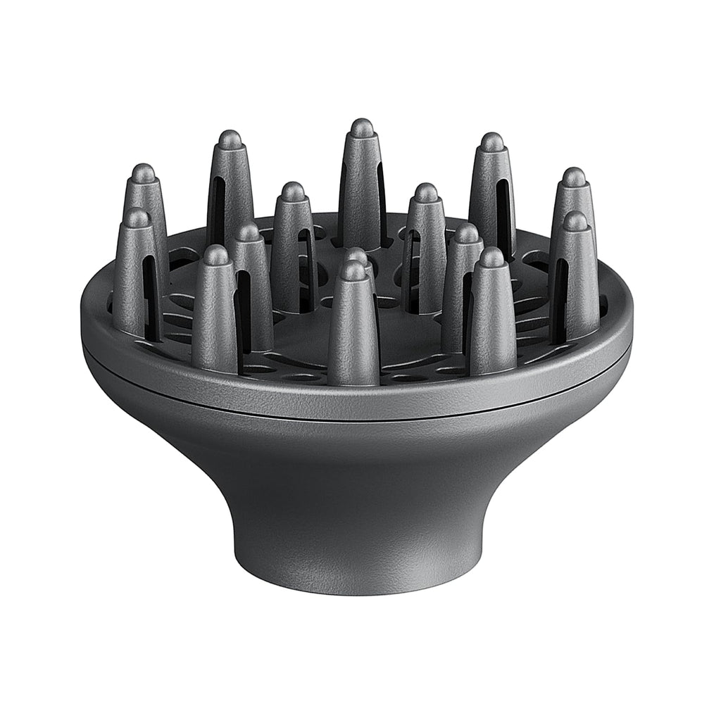 Grey Diffuser - Compatible with Wavytalk Blown Away Ionic Hair Dryer (Fits 49.6mm Internal Diameter)