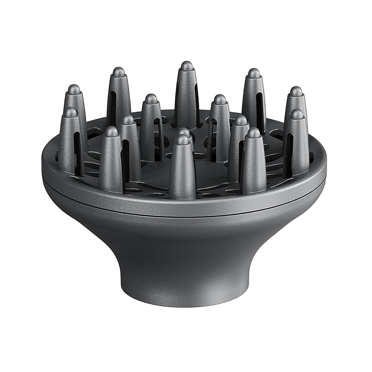 Grey Diffuser - Compatible with Wavytalk Blown Away Ionic Hair Dryer (Fits 49.6mm Internal Diameter)