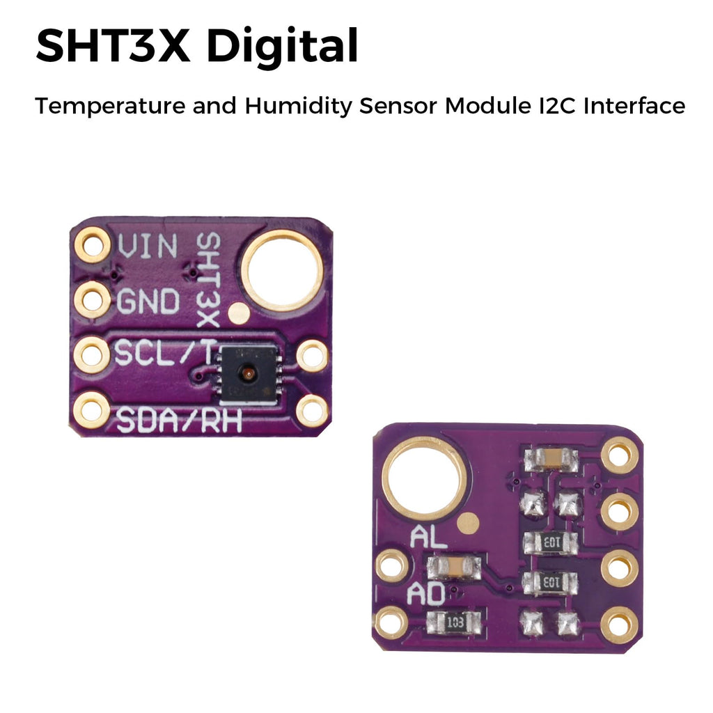 BTFO 3pcs SHT31-D SHT31 Temperature Humidity Sensor Module