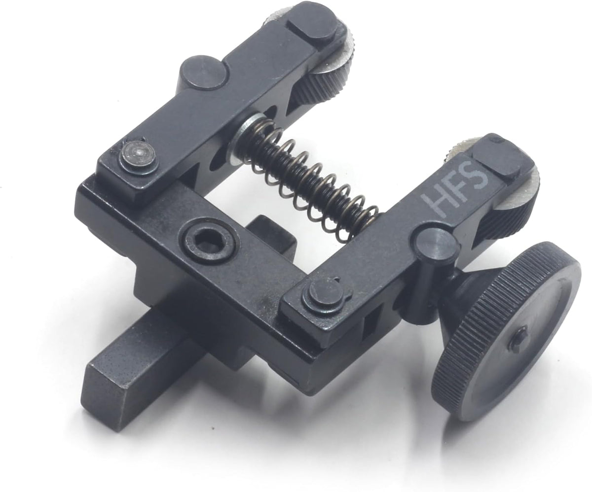 HFS(R) Adjustable Knurling Tool Holder with 6pcs Wheels for Mini Lathes 0-2" Capacity