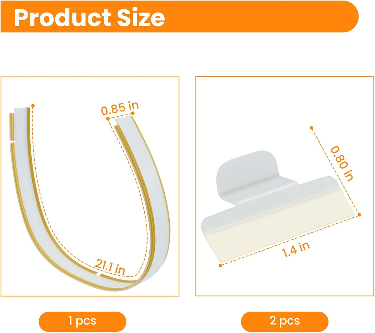 154701001 809006501 Dishwasher Bottom Door Seal Combo Kit