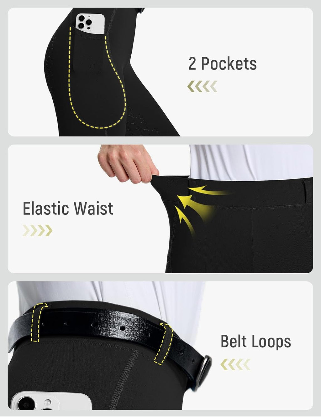 Women's Full Seat Equestrian Breeches Horse Riding Pants