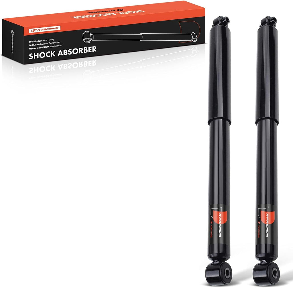 A-Premium Rear Shock Absorbers, Set of 2 - Compatible with Jeep