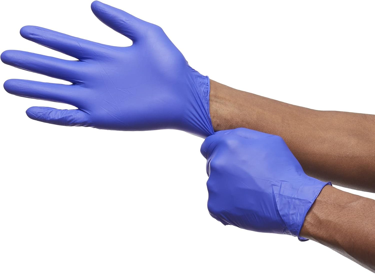 Confiderm 3.0 Disposable Nitrile Exam Glove Standard Cuff Length | Exam Glove,Blue,Nitrile,NonSterile,Not Made with