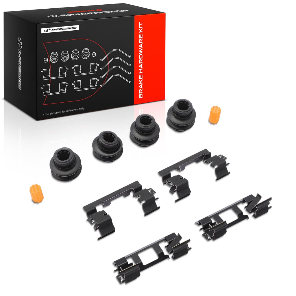 A-Premium Front Disc Brake Hardware Kit