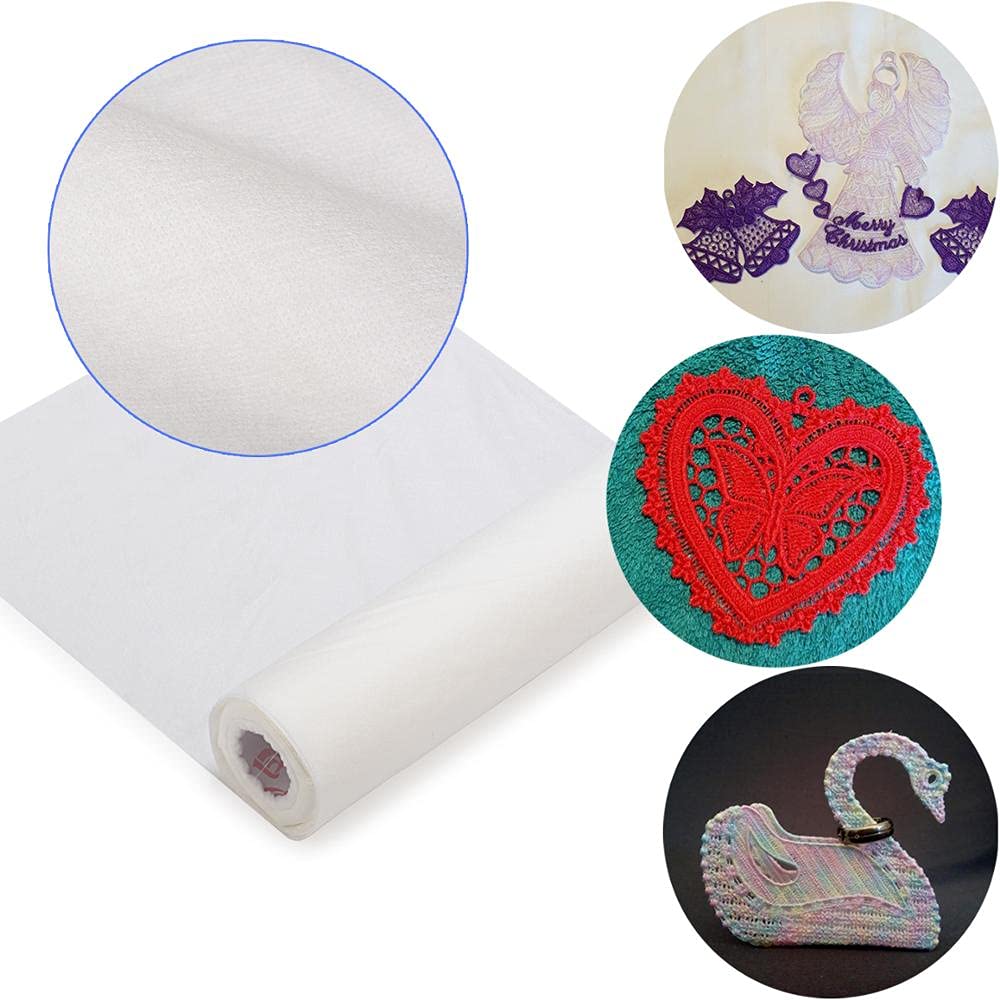 Interfacing,Iron on Interfacing Water-Soluble Embroidery Stabilizer Fabric