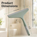 2-Pack Shower Squeegee for Glass Doors & Window