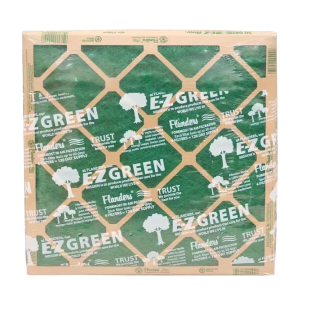 AAF Flanders (4 Pack) 16x20x1 Nested Glass MERV 1 Air Filter