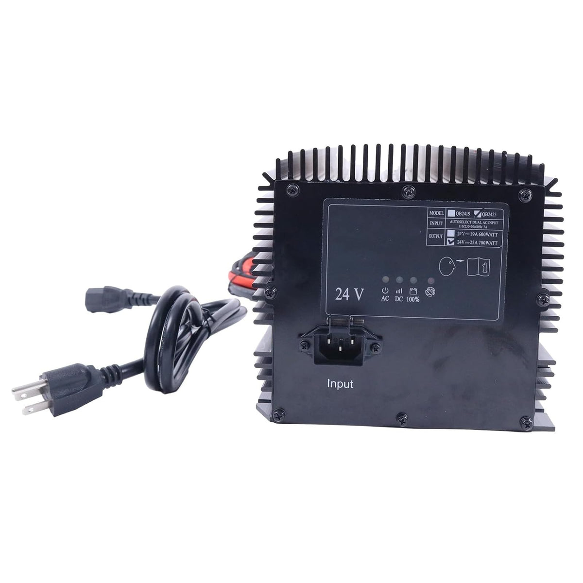 FridayParts 24V 25A Battery Charger 128537 Compatible for Skyjack Lift 3015 3219 3220 3226 4620 4626 4832