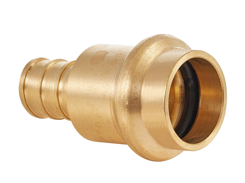 10Pcs EFIELD 1/2"Copper Press x 1/2"PEX Coupling Adapter(PEX1807344-10)