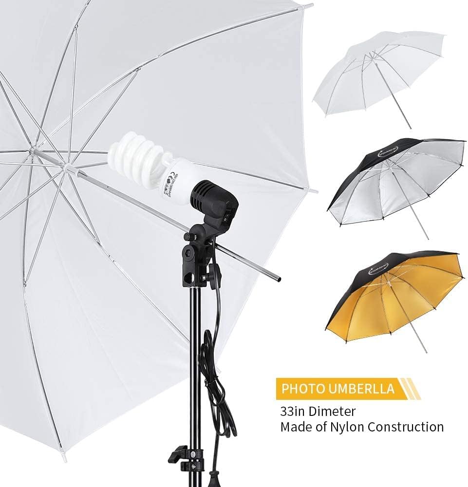 Photography Lighting Kit, Softbox Lighting Kit with Photo Backdrop for Product Photography, Portrait photography