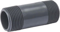 B & K Pvc Nipple 1 " X 3 " Gray Schedule 80