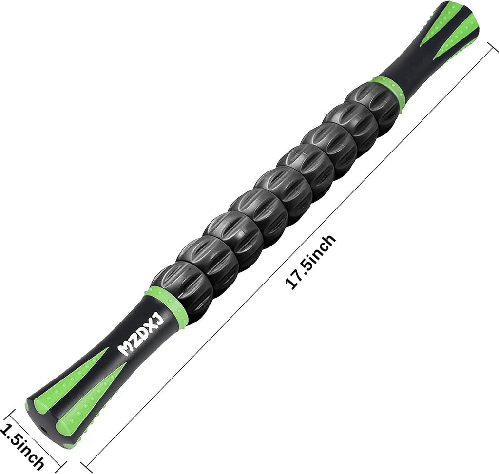Muscle Roller Massage Roller Stick- Deep Tissue Fascia Blaster for Myofascial Pain Relief, Lymphatic Drainage & Body