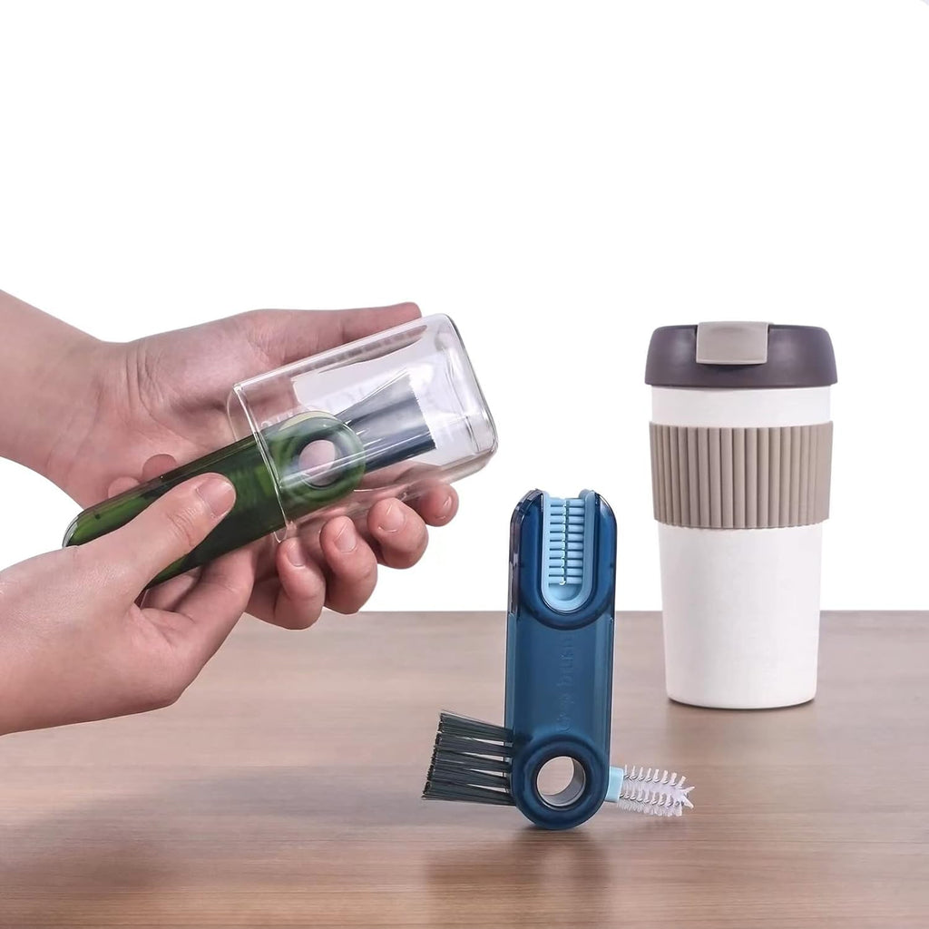 3 in 1 Cup Lid Gap Cleaning Brush Set, Multifunctional Insulation Bottle Cleaning Tools, Mutipurpose Tiny Silicone