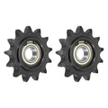 uxcell 2Pcs #60 Roller Chain Idler Sprocket, 20mm Bore 3/4" Pitch 13 Tooth