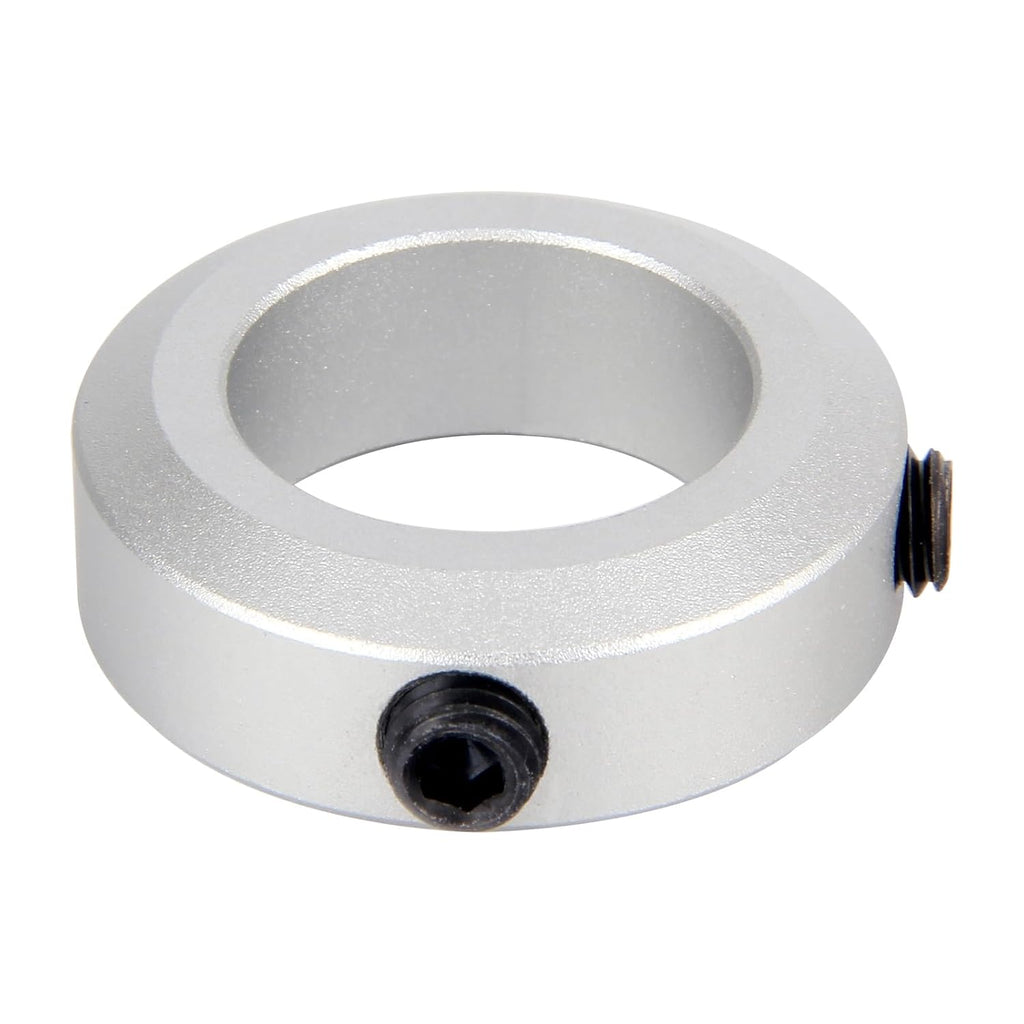(4-Pack) Aluminum Alloy 12mm Bore Shaft Collars Screw Style，Bore Shaft Collars with 12mm Bore Size, 20mm Outer Diameter, and 8mm Width - Suitable for CNC Machine Tools