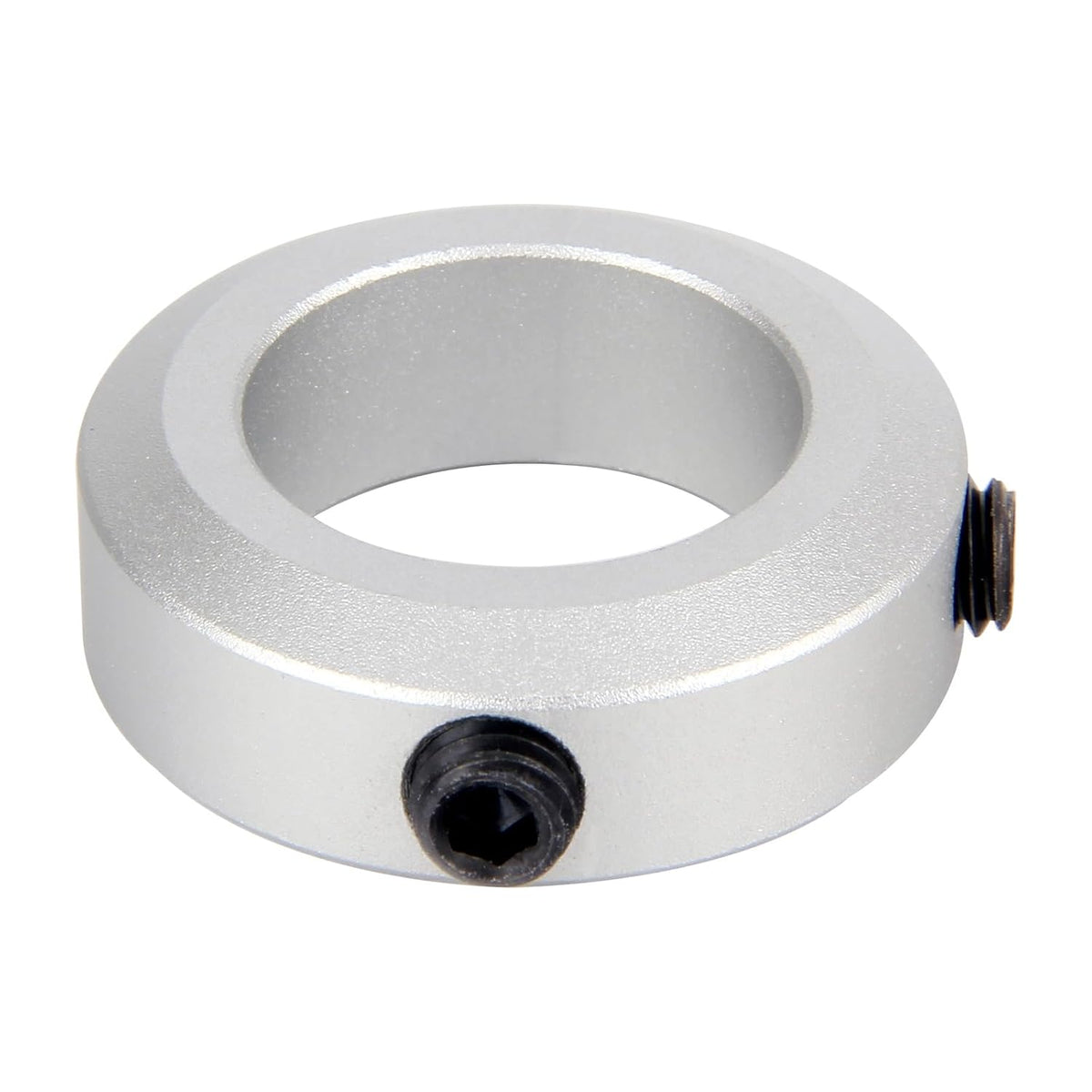 (4-Pack) Aluminum Alloy 12mm Bore Shaft Collars Screw Style，Bore Shaft Collars with 12mm Bore Size, 20mm Outer Diameter, and 8mm Width - Suitable for CNC Machine Tools