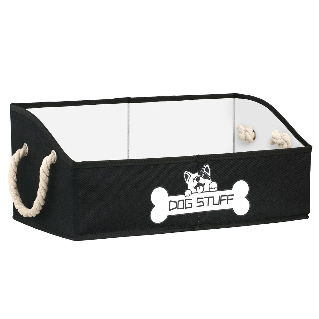 Dog Toy Basket, Storage Bin, Collapsible Box for Pet Accessories