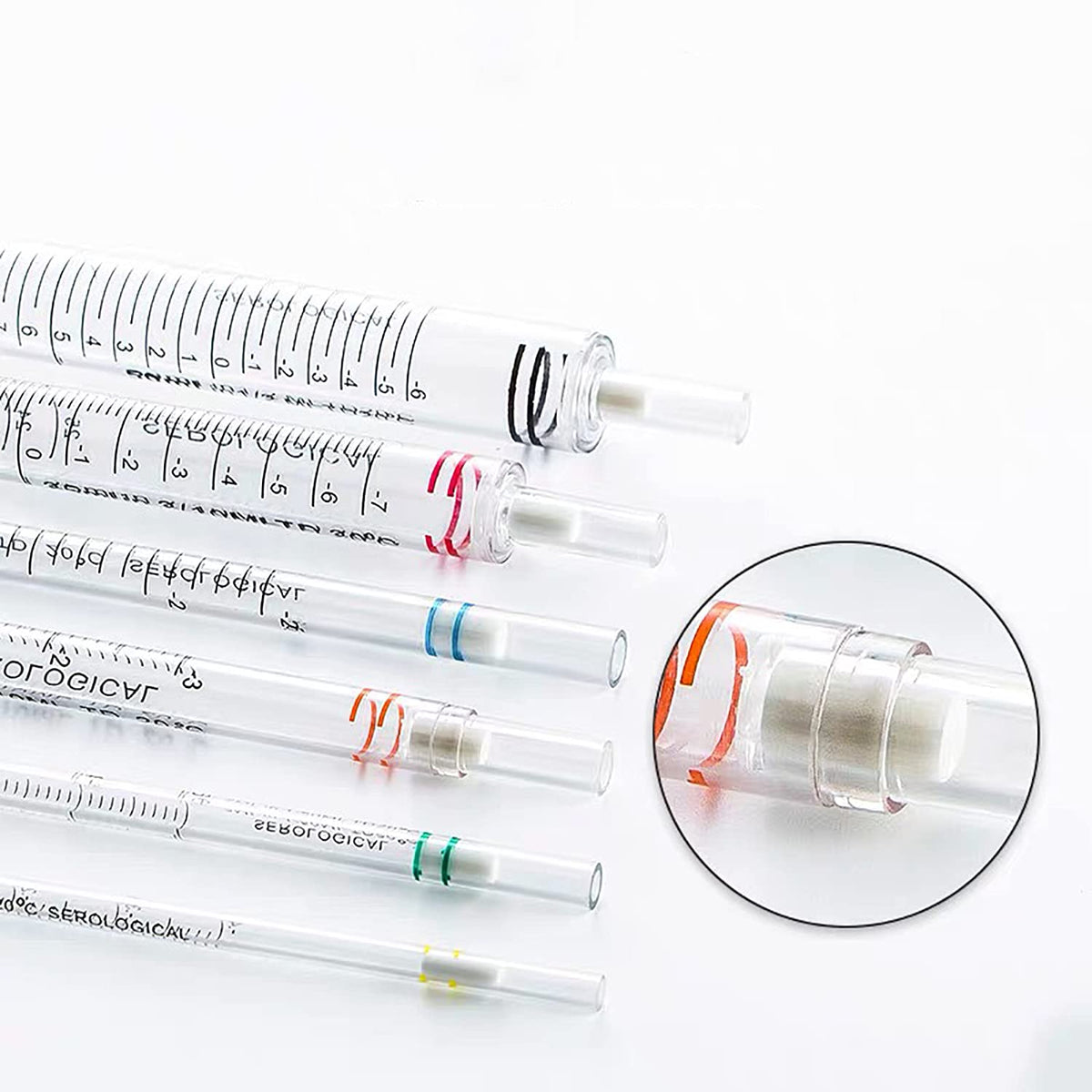 Serological Pipette - 10ml/Orange, Individually Wrapped(Case of 100)