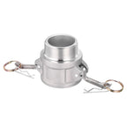 Kozelo Aluminum Type B Cam Lock Fitting, 2" x 2" Male NPT