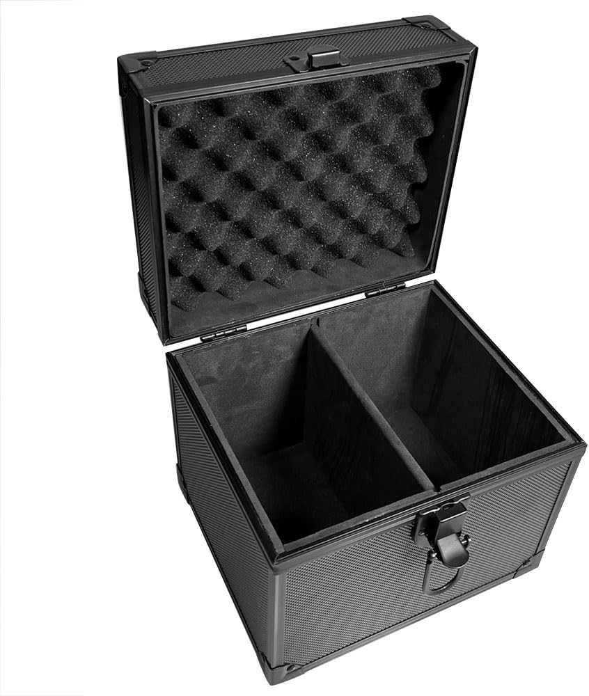 Graded Card Slab Storage Box Fits 44 PSA/BGS/FGS/SGC Graded Cards - Top Loader Card Holder Case Collector Box for