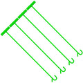 5th Wheel Pin Puller, 32" Heavy Duty Solid Steel Chrome Plated w/Hook
