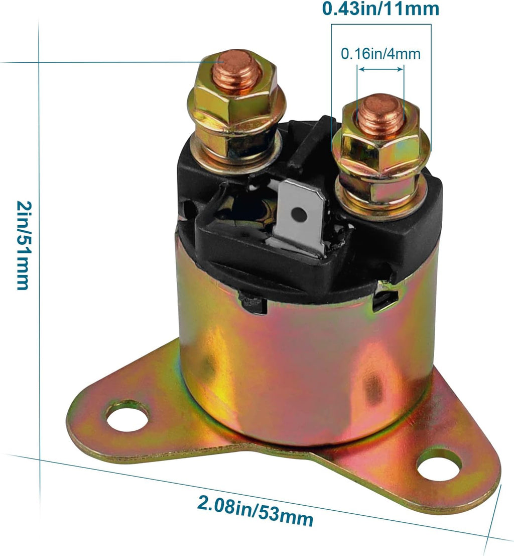 GX390 Starter Solenoid Relay for Predator 420 cc for Honda GX390 GX340 GX240 GX270 8HP 9HP 11HP 13HP 188F 190F Engine EC5500 EC6500 Generator 63968 63970