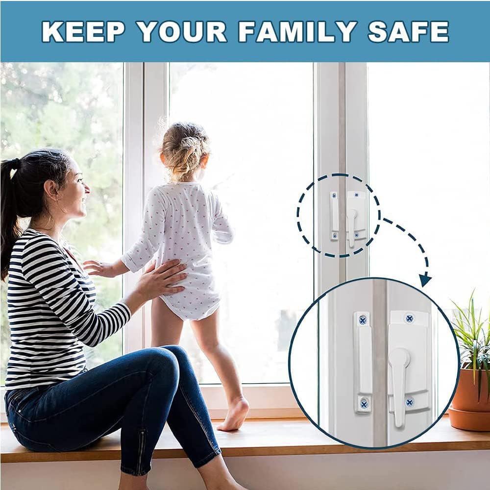 Window Sash Locks for Vertical Horizontal Sliding Window Double Hung Window